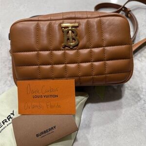 Burberry Mini Lola Camera Bag Marple Brown